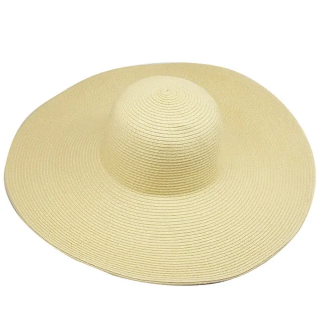 2019 Summer Fashion Floppy Straw Hats