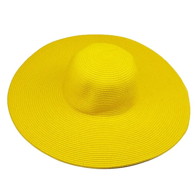 2019 Summer Fashion Floppy Straw Hats
