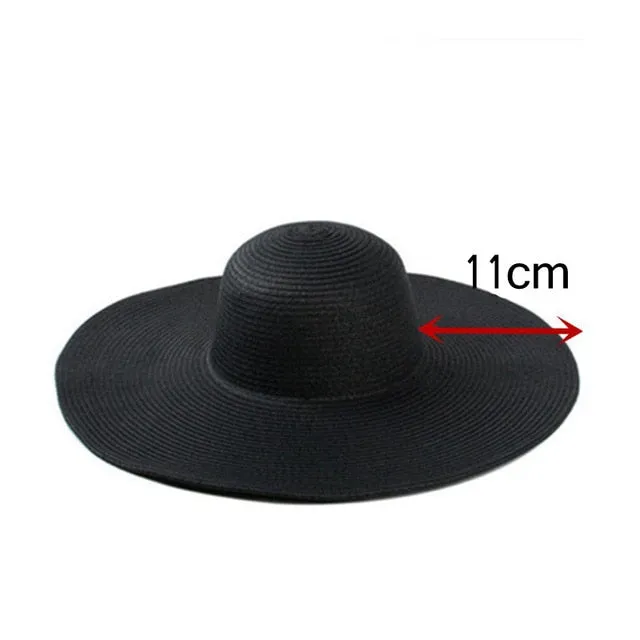 2019 Summer Fashion Floppy Straw Hats