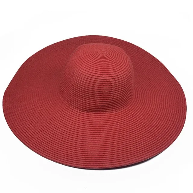 2019 Summer Fashion Floppy Straw Hats