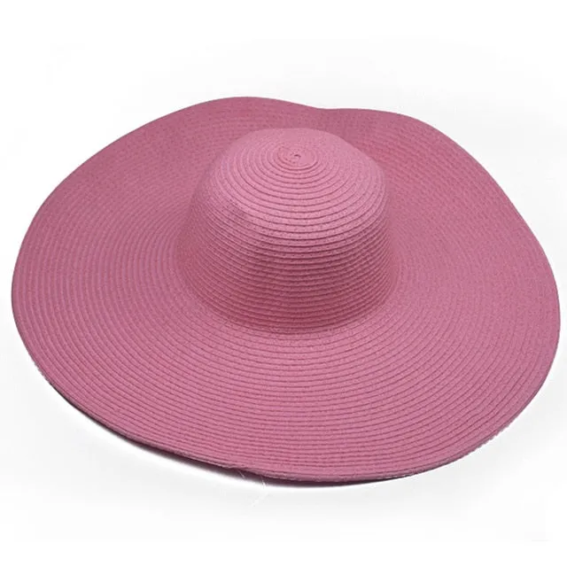 2019 Summer Fashion Floppy Straw Hats