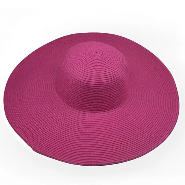 2019 Summer Fashion Floppy Straw Hats