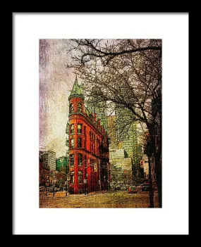 Flatiron Reloaded - Framed Print