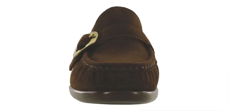 SAS Lara Slip On Loafer - Brown Suede