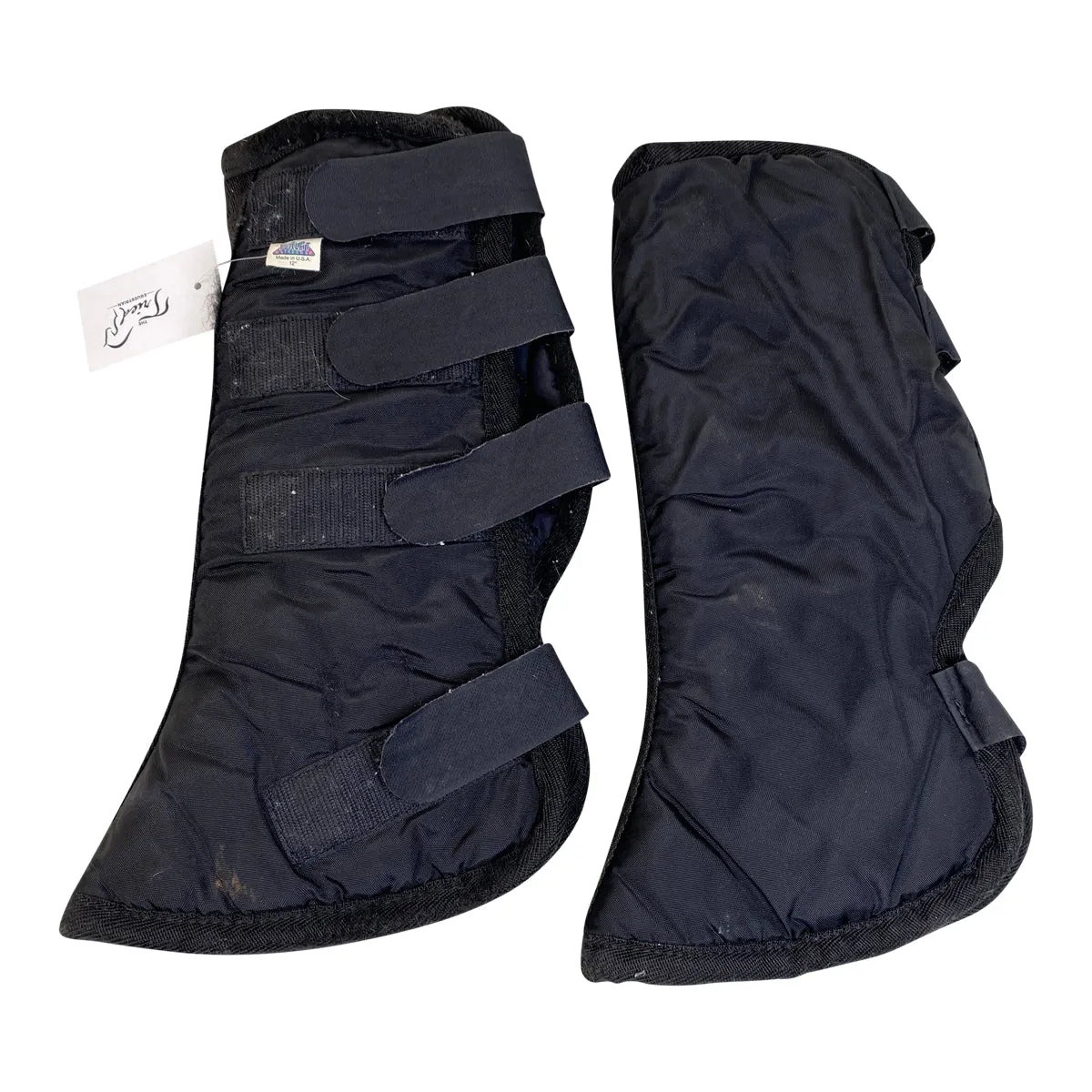 Toklat Quilted Shipping Boots (Pair) in Black - 12"
